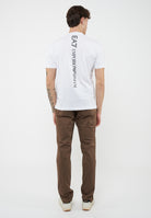 T-shirt Logo Series in jersey di cotone White 
