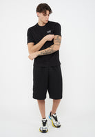 T-shirt Logo Series in jersey di cotone Black 
