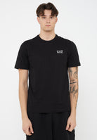 T-shirt Logo Series in jersey di cotone Black 