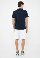 T-shirt Lux Identity in jersey di misto modal Blue 