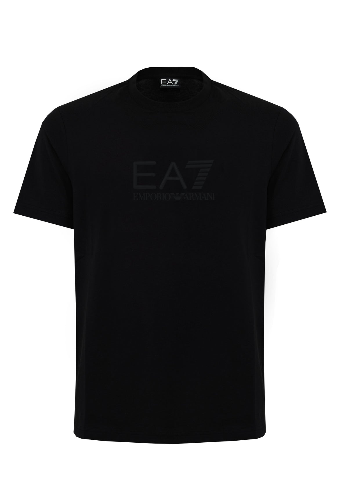 T-shirt Lux Identity in jersey di misto modal Black<BR/> 
