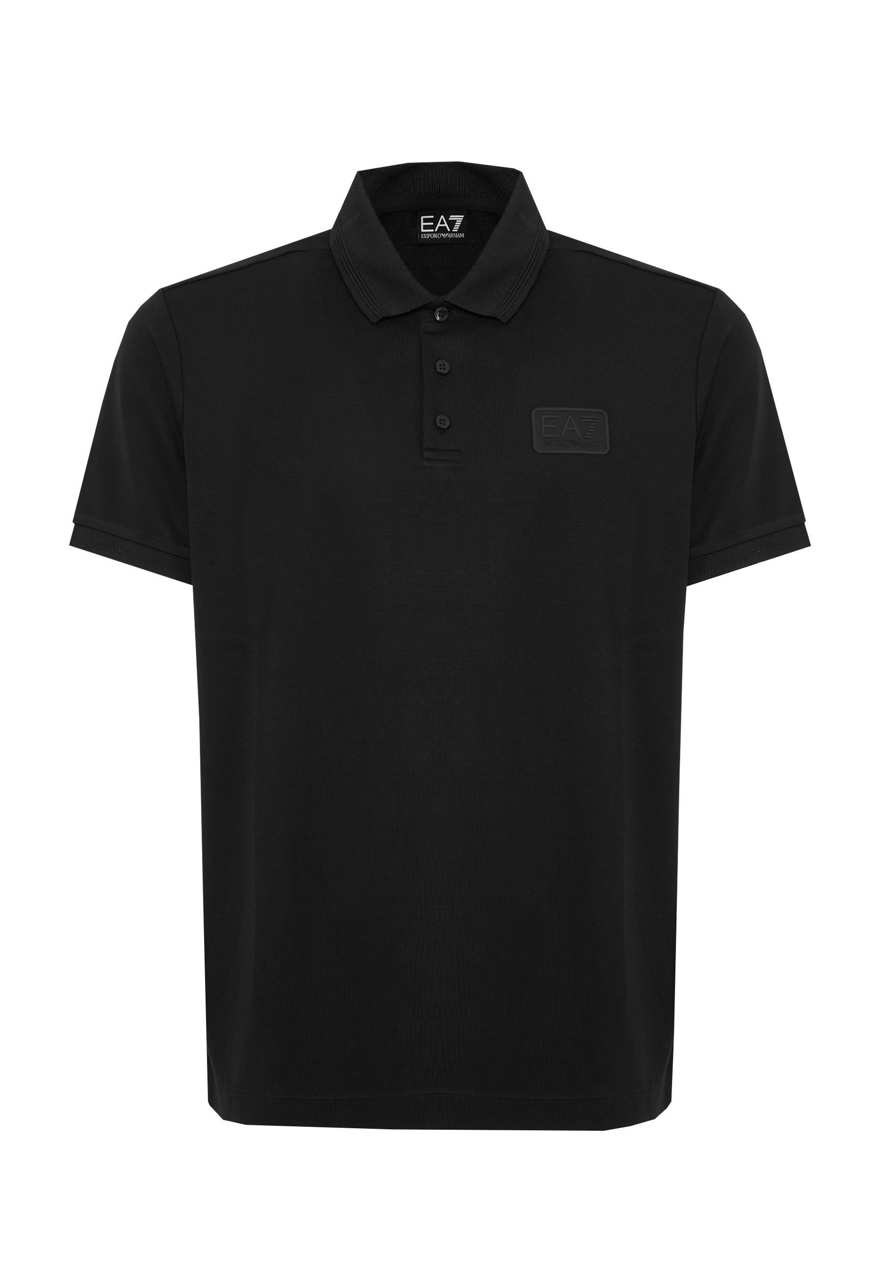 Polo Lux Identity in misto modal Black 
