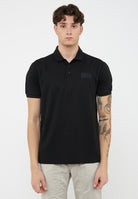 Polo Lux Identity in misto modal Black 