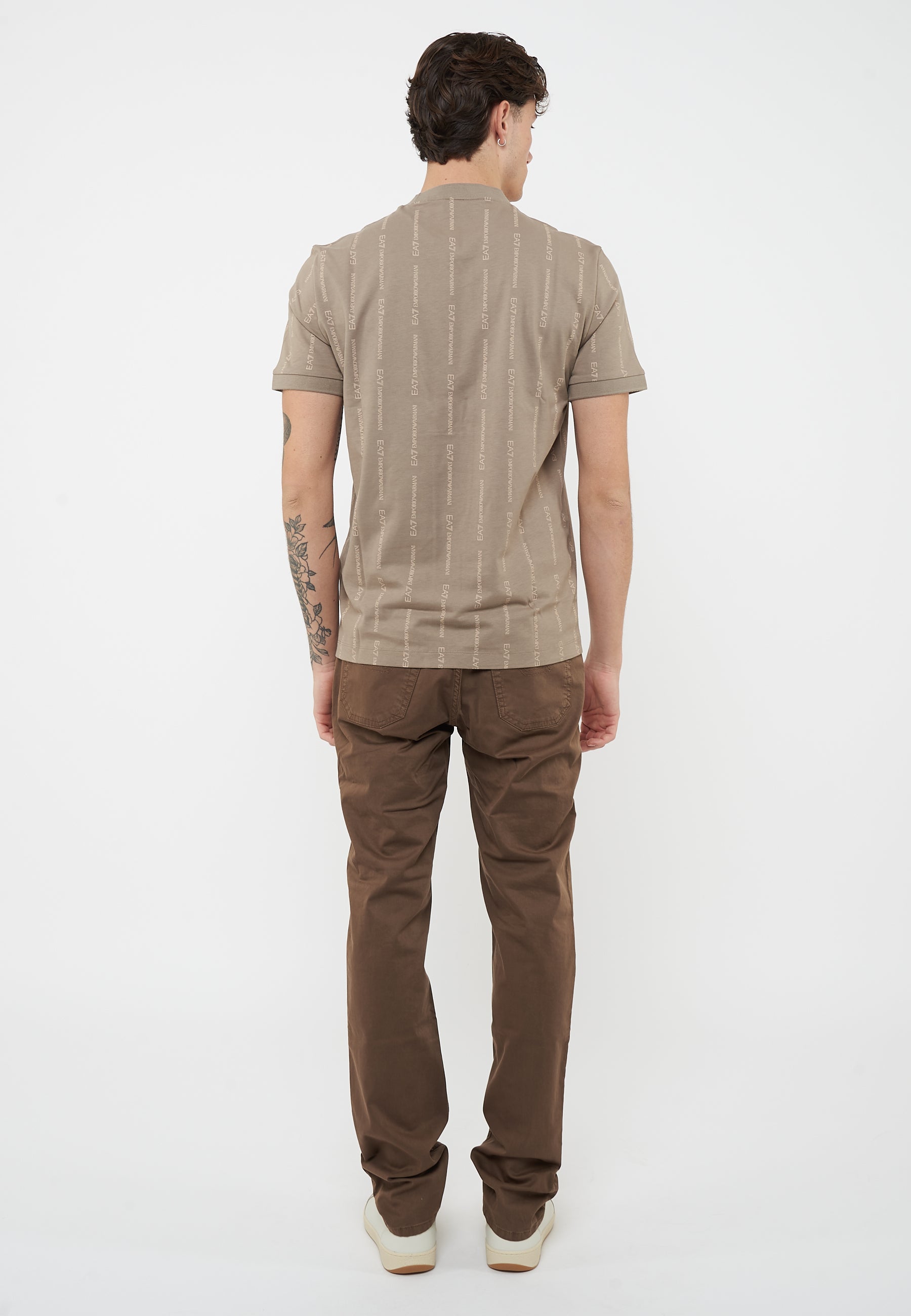 T-shirt Graphic Series in misto cotone Roasted 