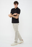 T-shirt Graphic Series in misto cotone Black 