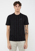 T-shirt Graphic Series in misto cotone Black 