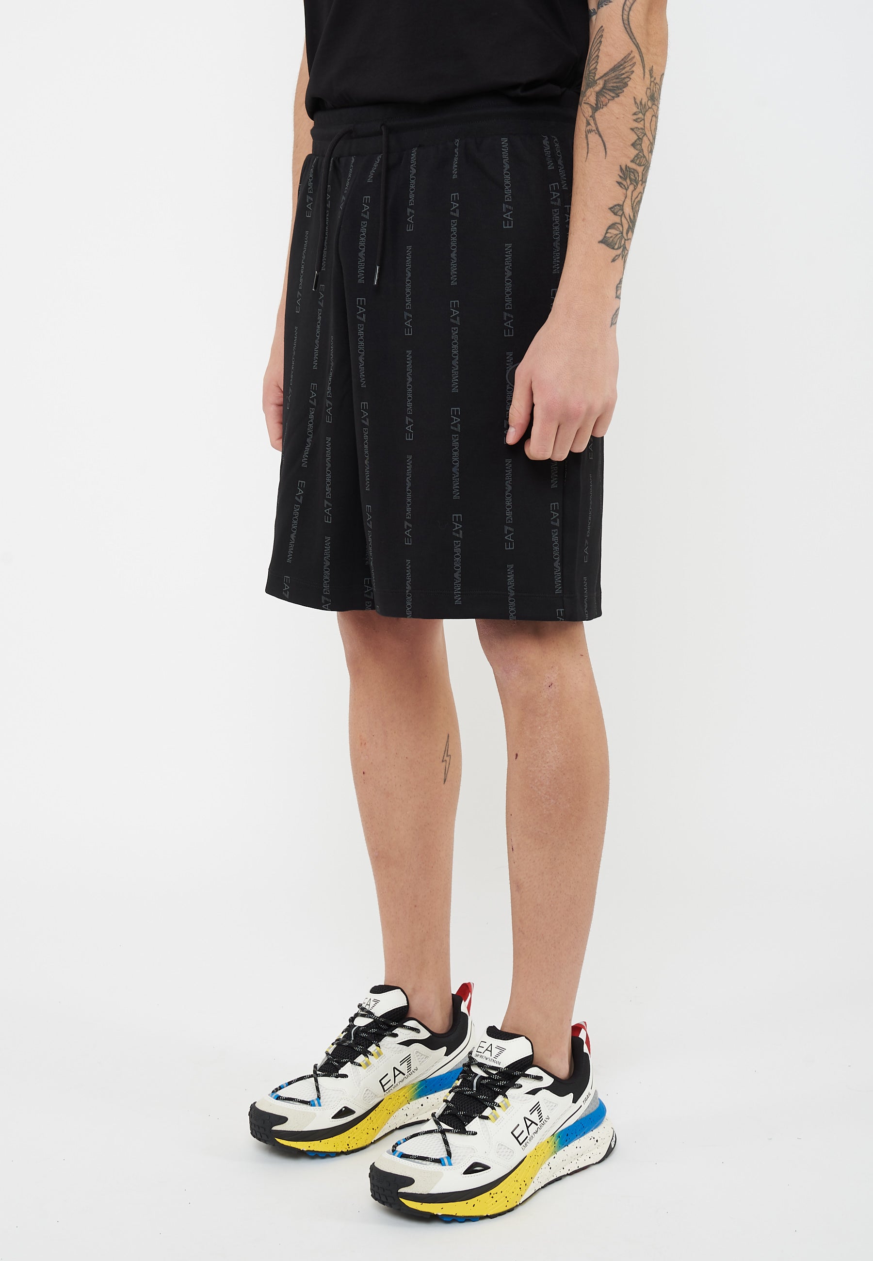 Bermuda Graphic Series in misto cotone Black 