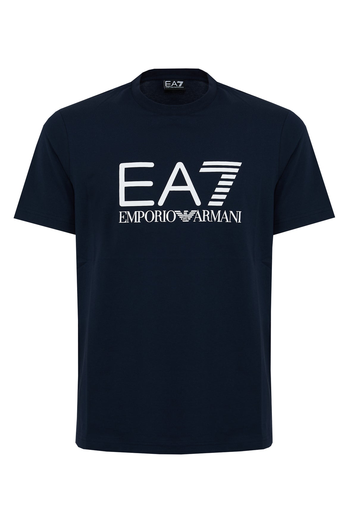 T-shirt Core Identity in jersey di cotone Blue 