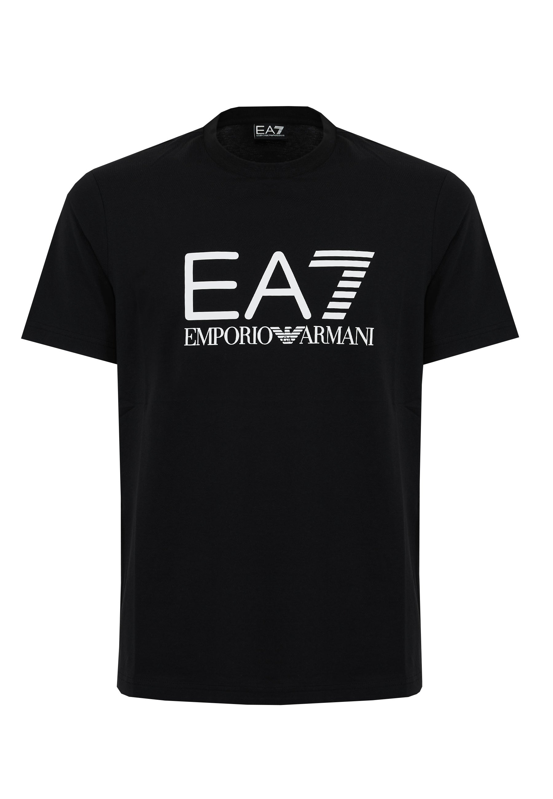 T-shirt Core Identity in jersey di cotone Black 