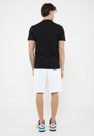 T-shirt Core Identity in jersey di cotone Black 