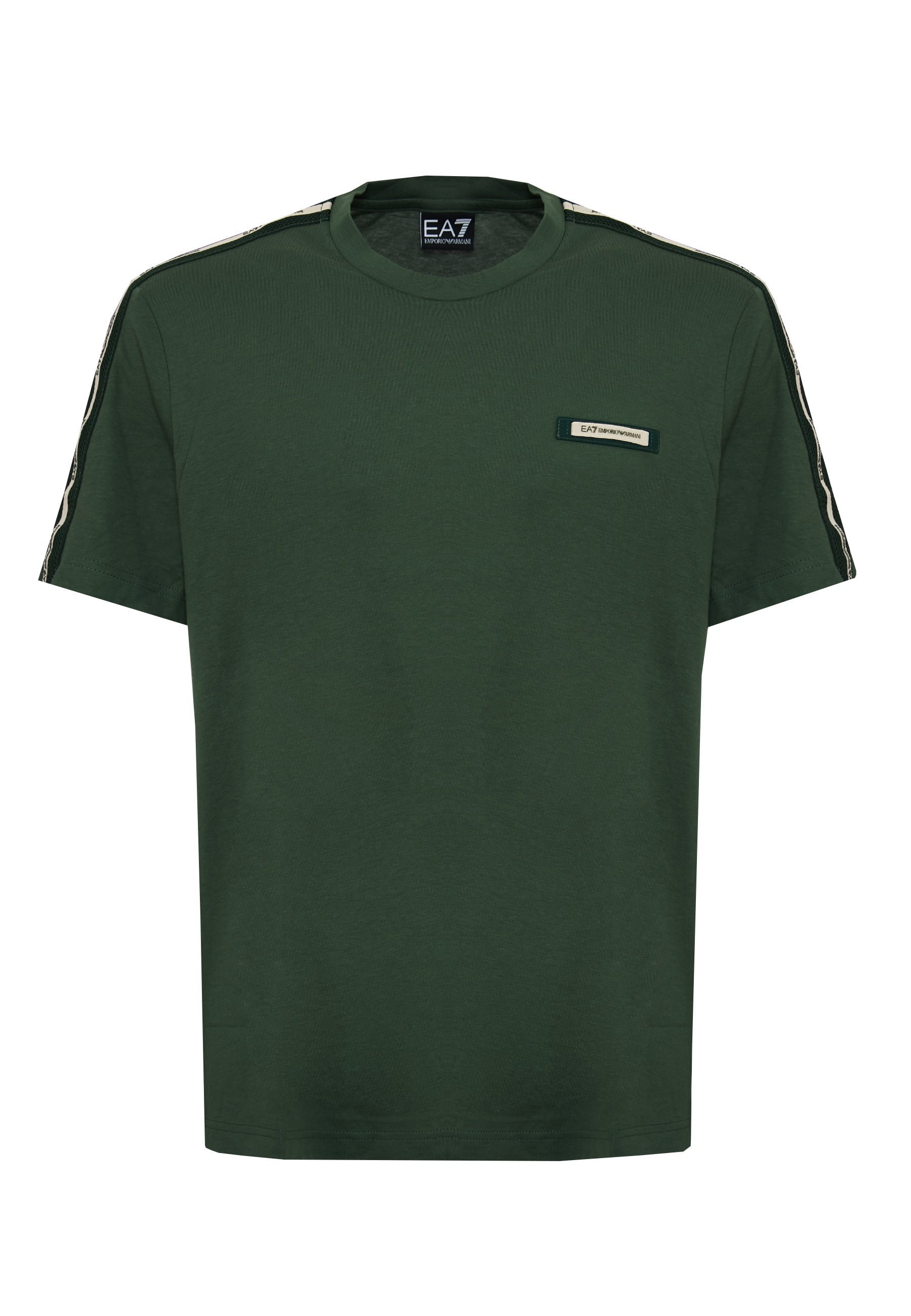 T-shirt girocollo Logo Series in cotone Cilantro 
