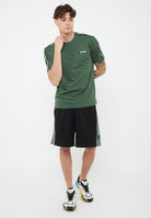 T-shirt girocollo Logo Series in cotone Cilantro 