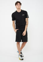 T-shirt girocollo Logo Series in cotone Black 