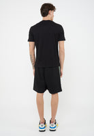 T-shirt girocollo Logo Series in cotone Black 