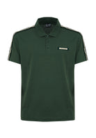 Polo Logo Series in jersey di cotone Cilantro 