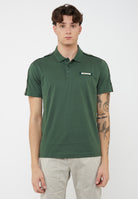 Polo Logo Series in jersey di cotone Cilantro 