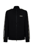 Felpa Logo Series in interlok di misto cotone Black 
