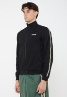 Felpa Logo Series in interlok di misto cotone Black 