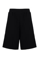 Bermuda Logo Series in interlok di misto cotone Black 