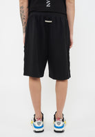Bermuda Logo Series in interlok di misto cotone Black 