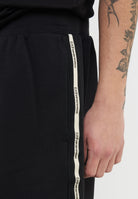 Bermuda Logo Series in interlok di misto cotone Black 