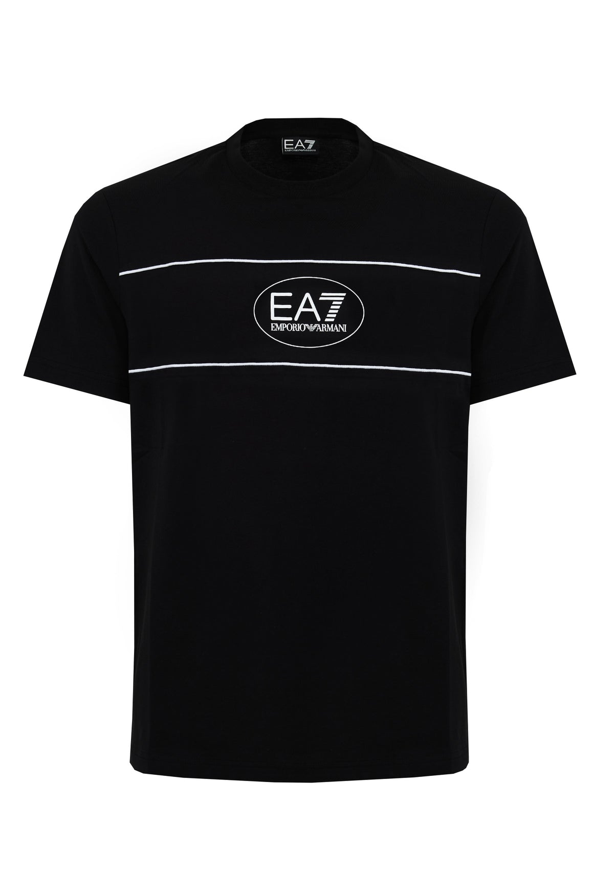 Boy's Cotton Logo Series T-shirt Black
