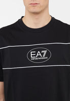T-shirt Logo Series Boy in cotone Black 