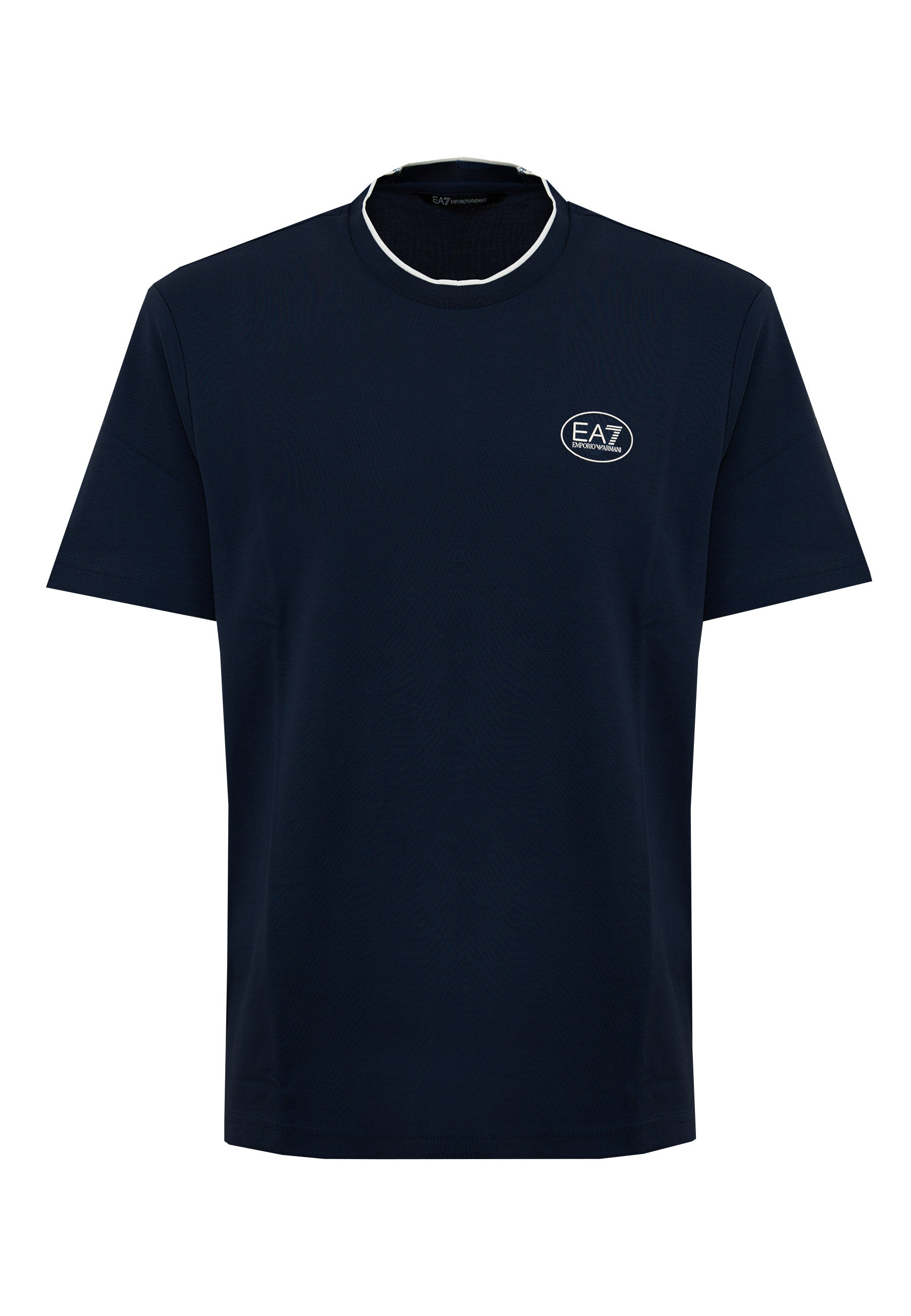 T-Shirt Tennis Club in piquet di cotone stretch Blue 