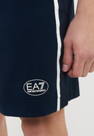 Bermuda Logo Series in misto cotone Blue 
