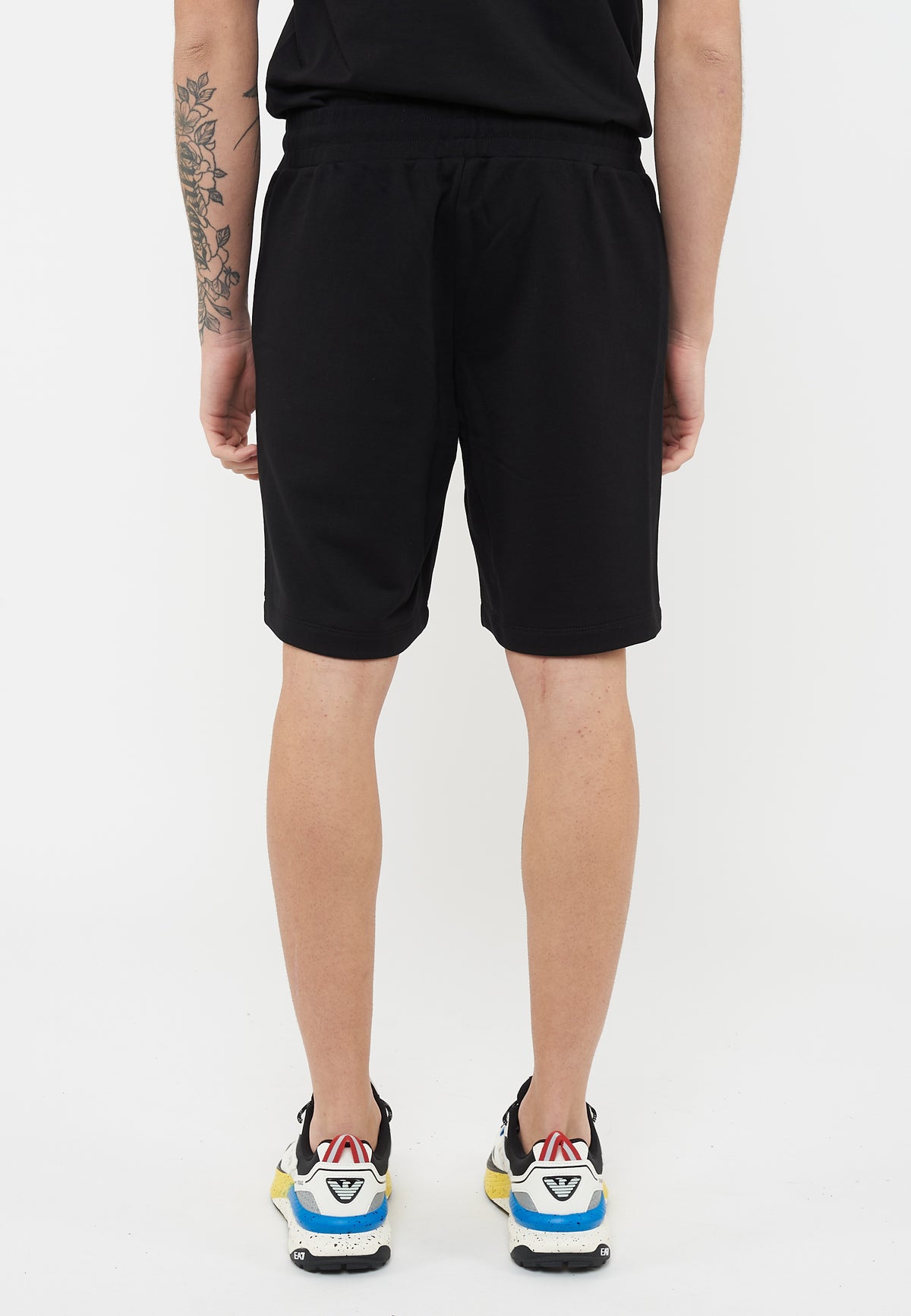 Bermuda Premium Label in cotone Black 