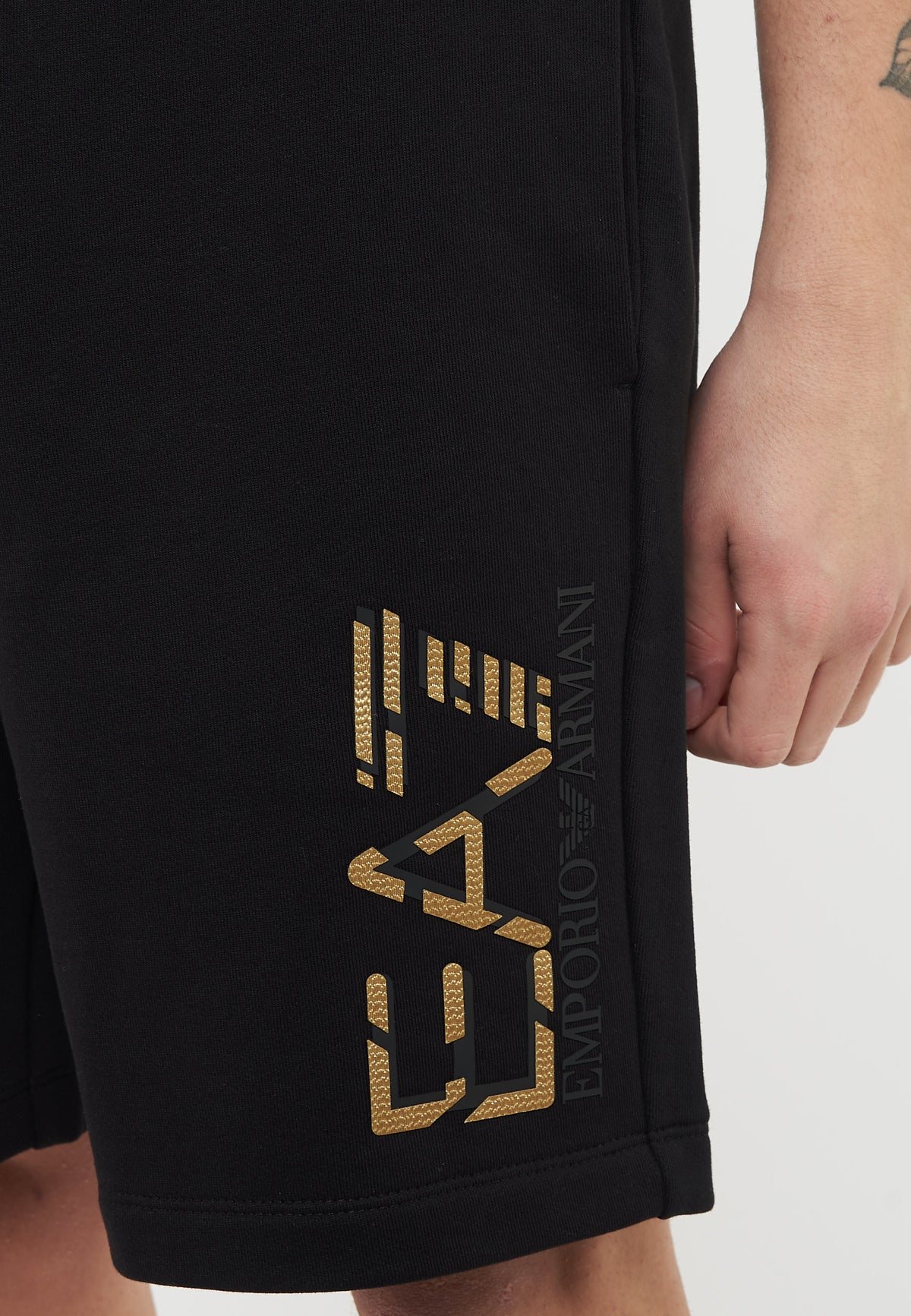 Bermuda Premium Label in cotone Black 