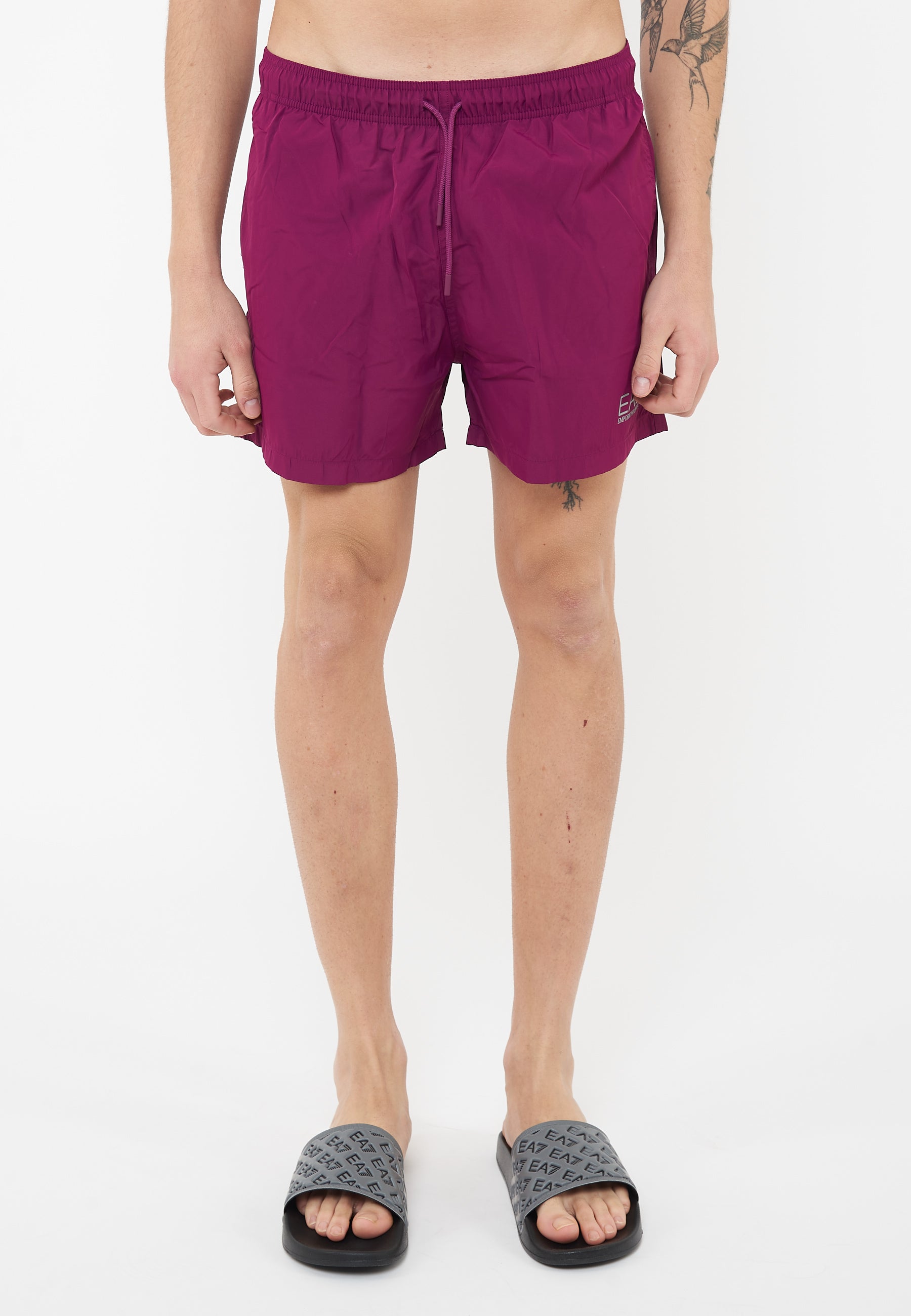 Costume Da Bagno Con Logo Corsican Plum caspia 