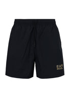 Costume Da Bagno Con Logo Corsican Black Gold 