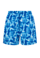 Costume boxer Graphic Series con stampa logo ASV Turkish Sea White 