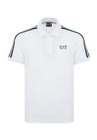 Polo in jersey di cotone Italian Spirit White 