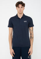 Polo in jersey di cotone Italian Spirit Blue 