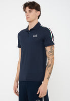 Polo in jersey di cotone Italian Spirit Blue 