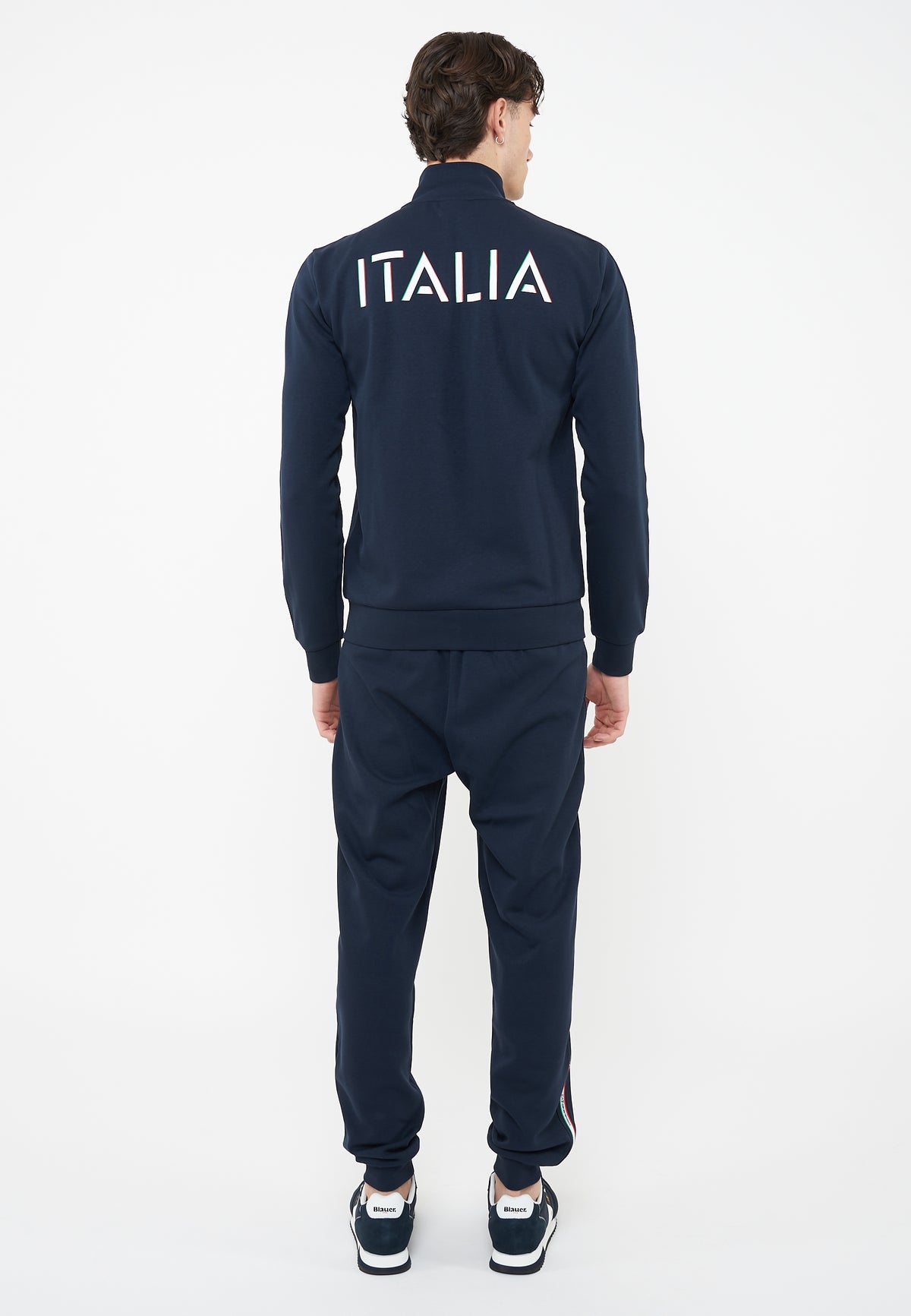 Tuta  in jersey Italian Spirit White 
