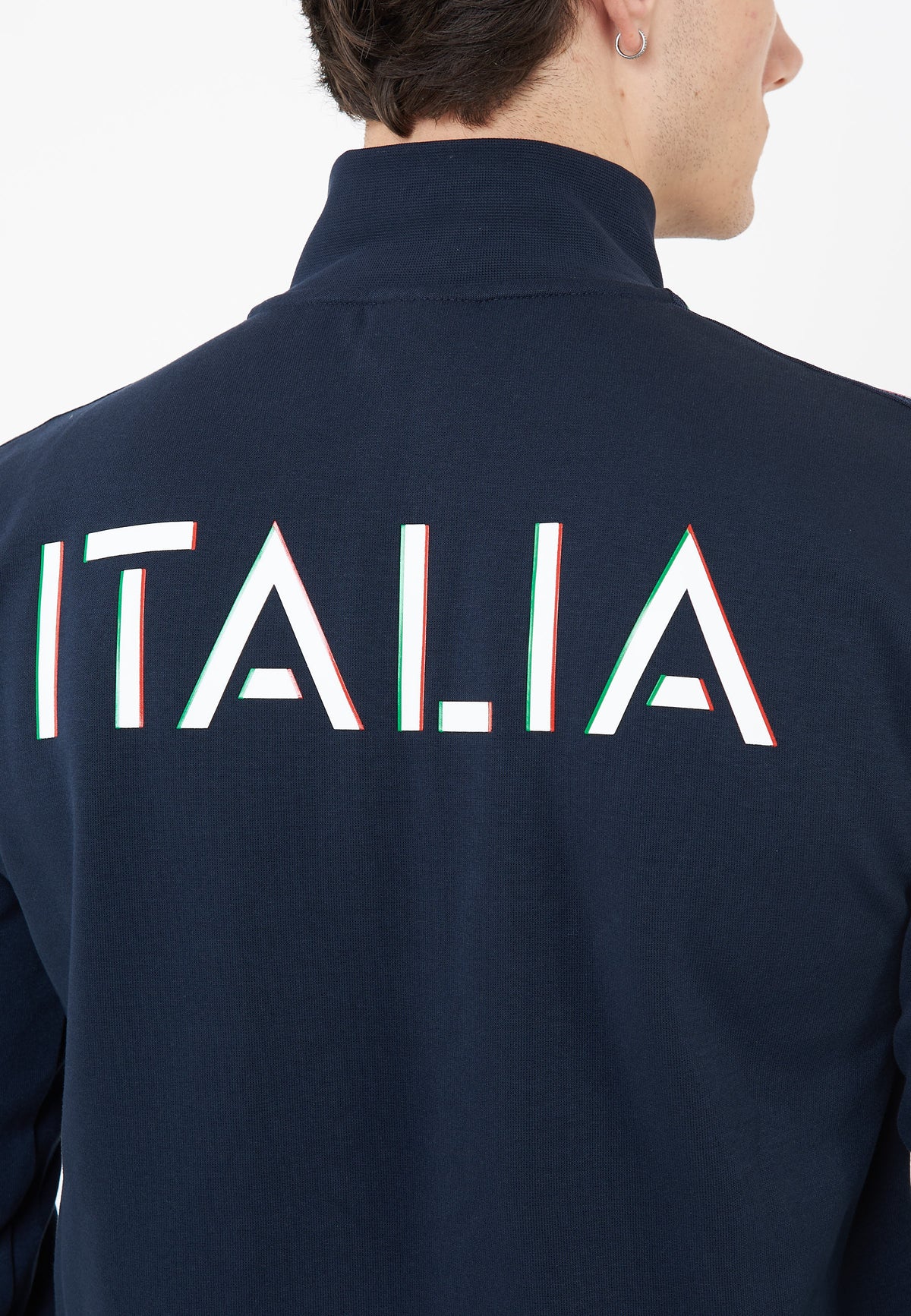 Tuta  in jersey Italian Spirit White 