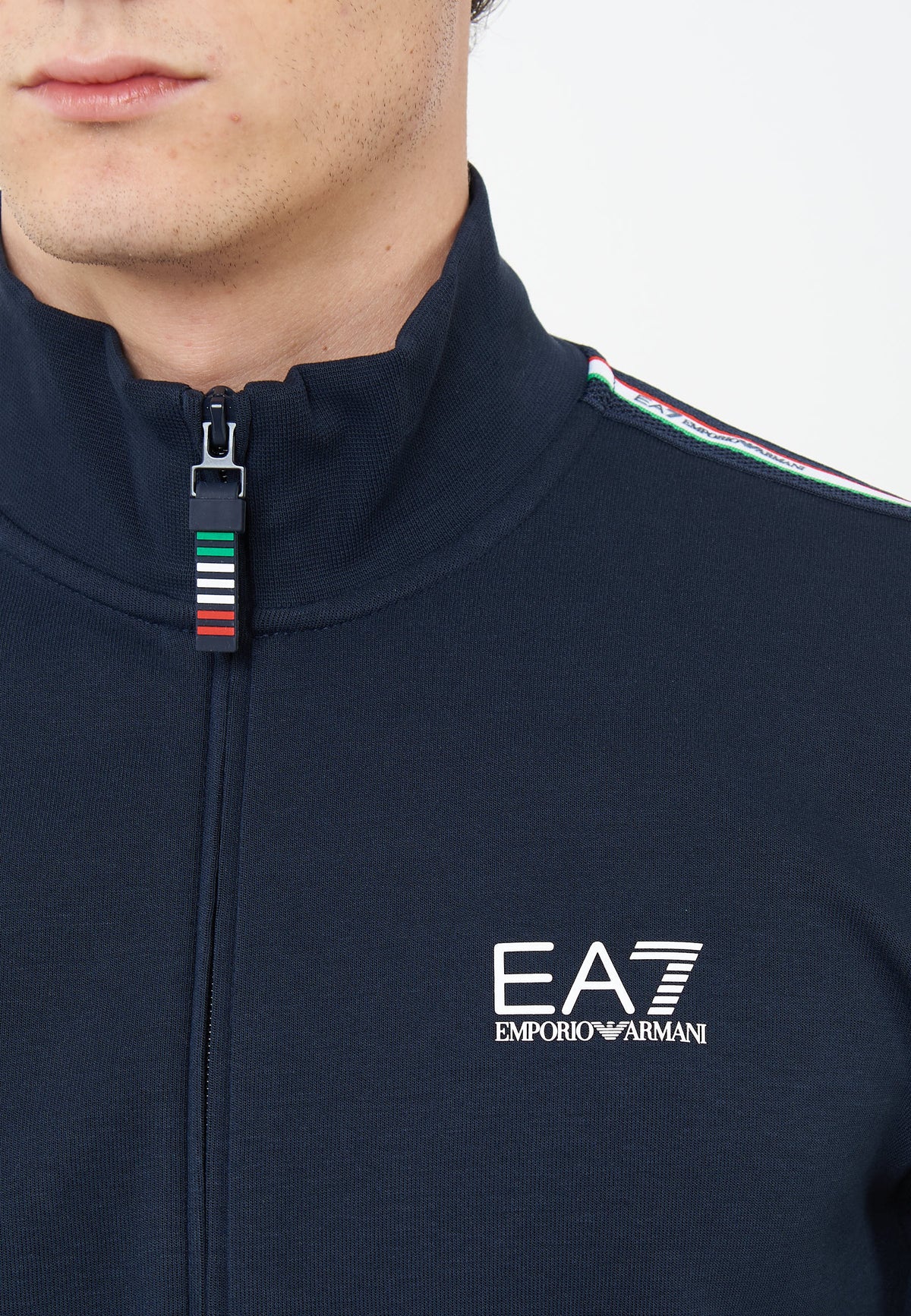 Tuta  in jersey Italian Spirit White 