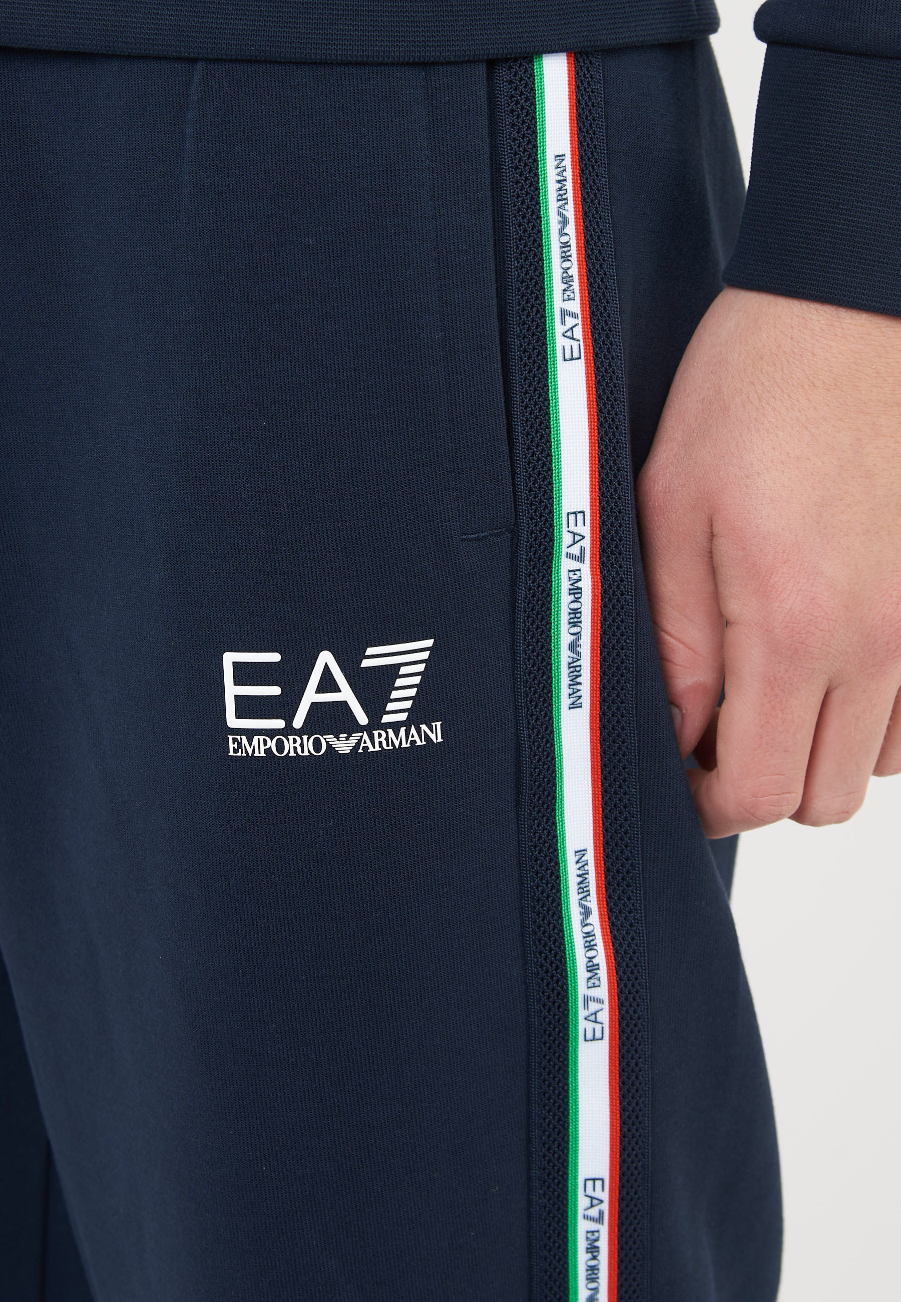 Tuta  in jersey Italian Spirit White 