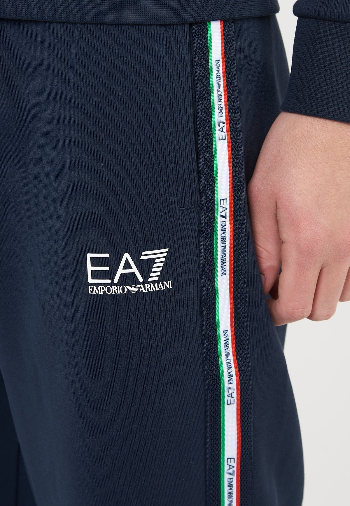 Tuta  in jersey Italian Spirit White 