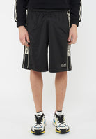 Bermuda Graphic Series in tessuto tecnico Black 