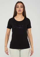 T-shirt in jersey stretch Logo Series Black 