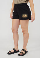 Shorts In cotone Black Rose Gold 