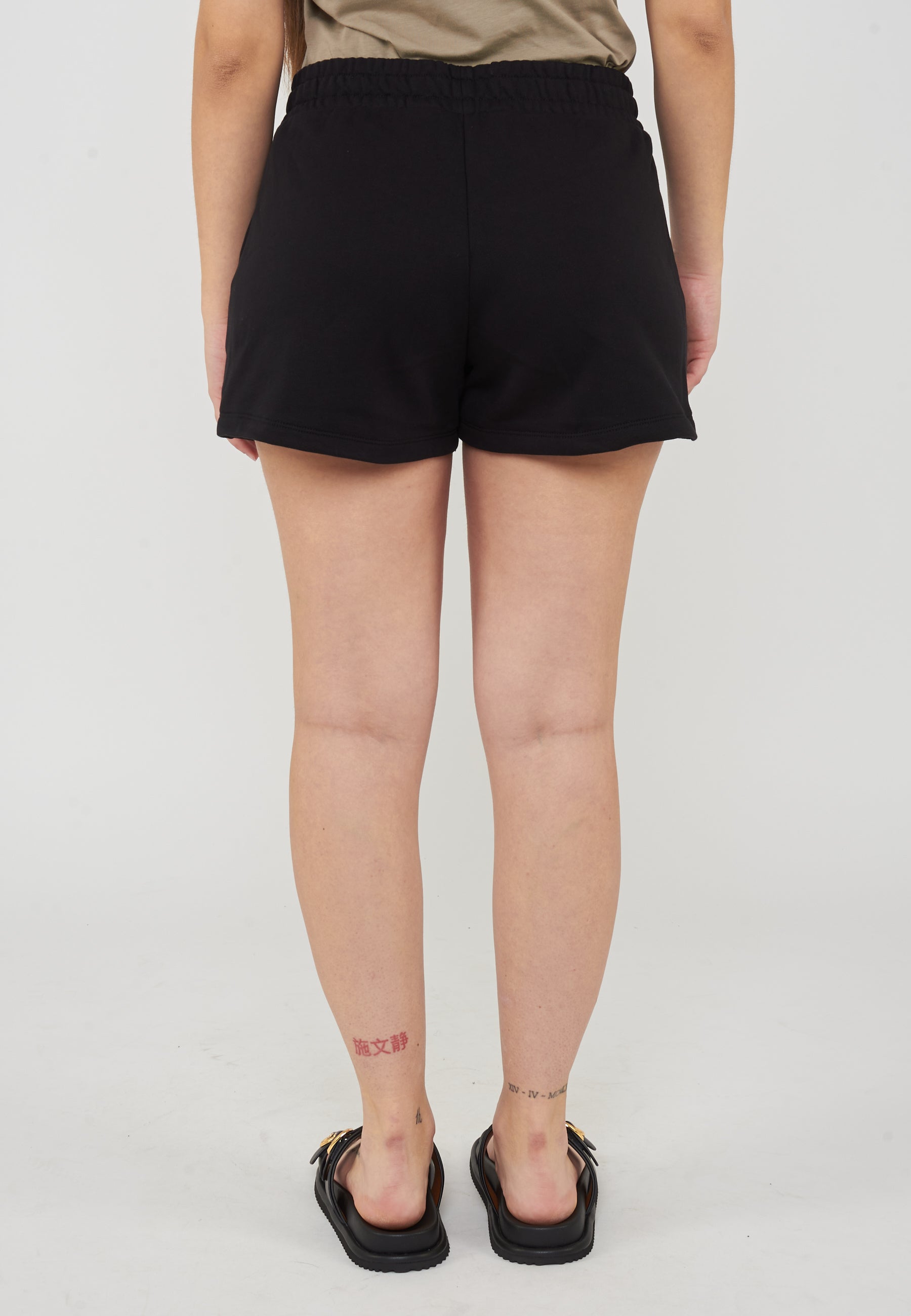 Shorts In cotone Black Rose Gold 