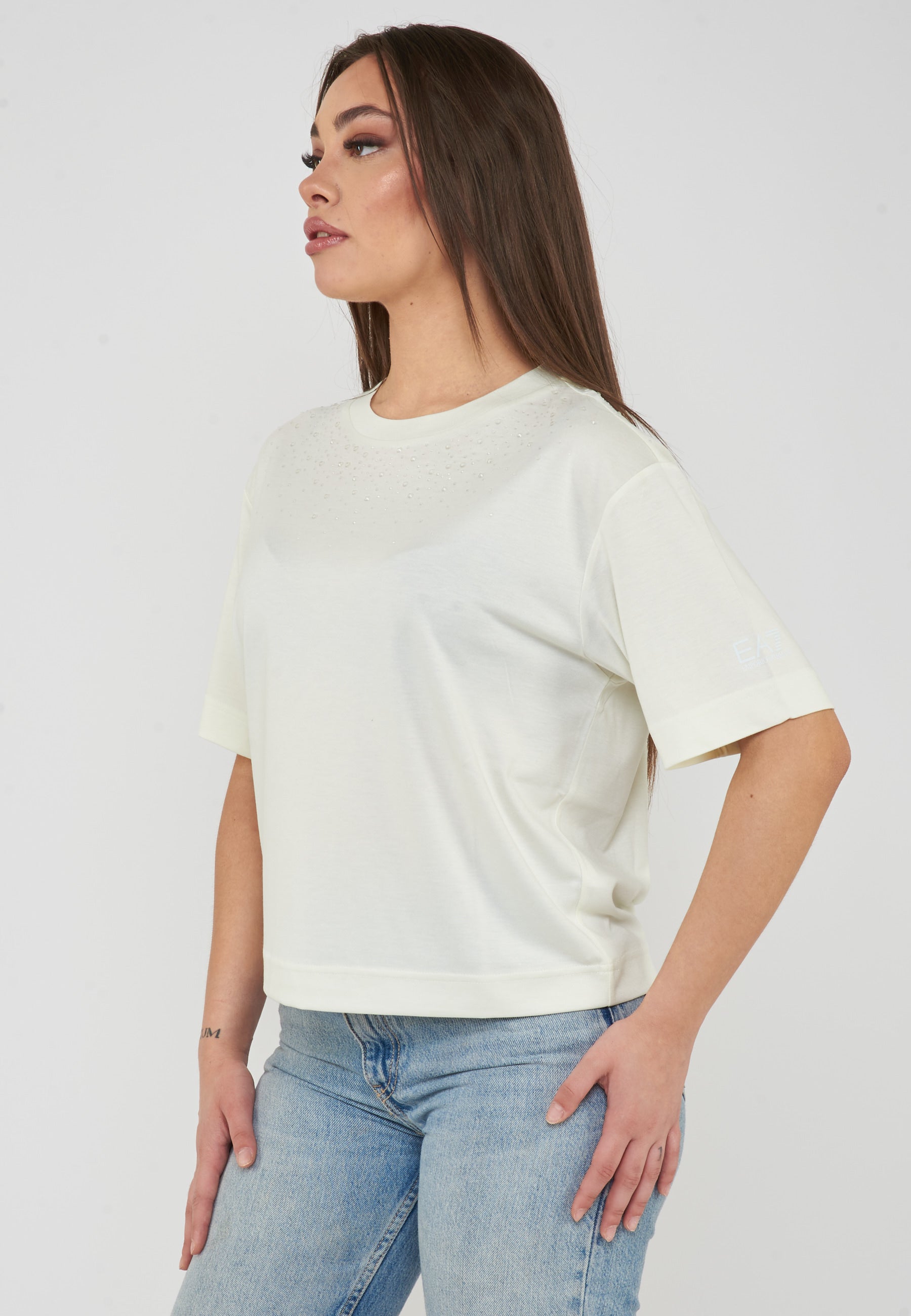 T-shirt Precious in misto viscosa Mistic 