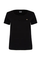 T-shirt Core Lady vestibilità slim in jersey cotone Black 