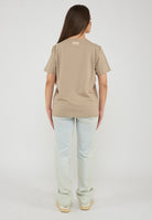 T-shirt Logo Series in jersey di cotone stretch Aluminium 