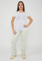 T-shirt in tessuto tecnico Natural Ventus7 ASV White<BR/> 